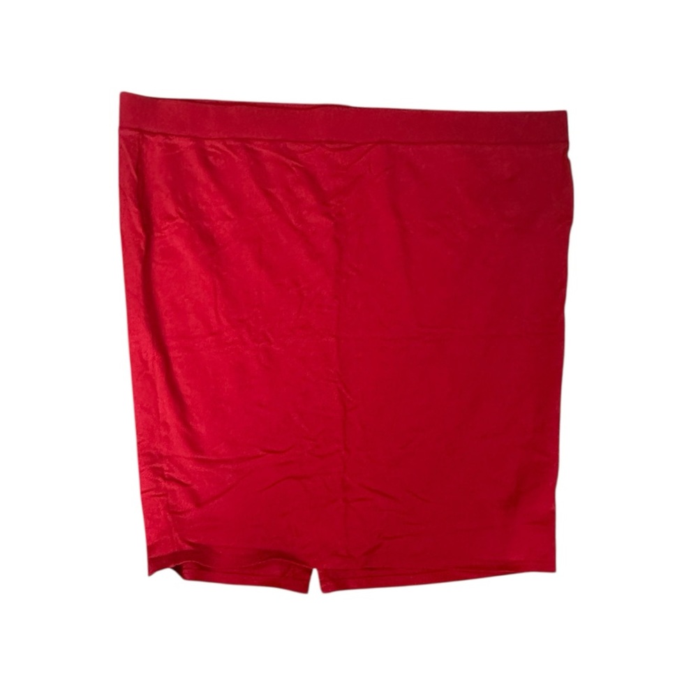 Torrid Vibrant Red Pull On Skirt Size 5X